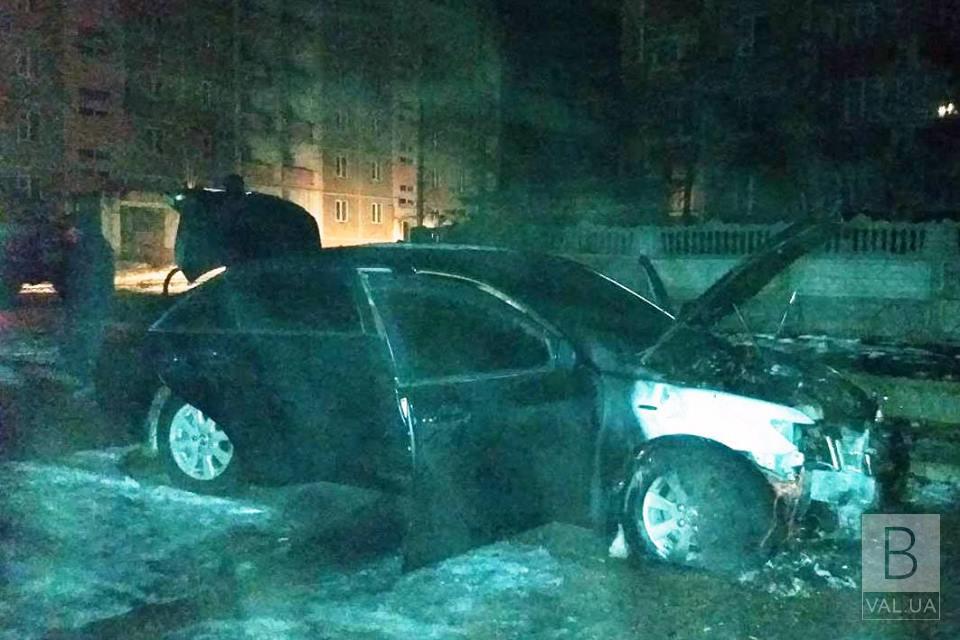 На Чернігівщині підпалили «Toyоta Camry»