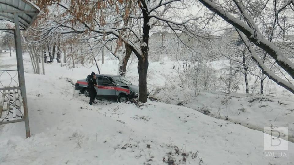 В Чернигове спасатели попали в ДТП. ФОТО
