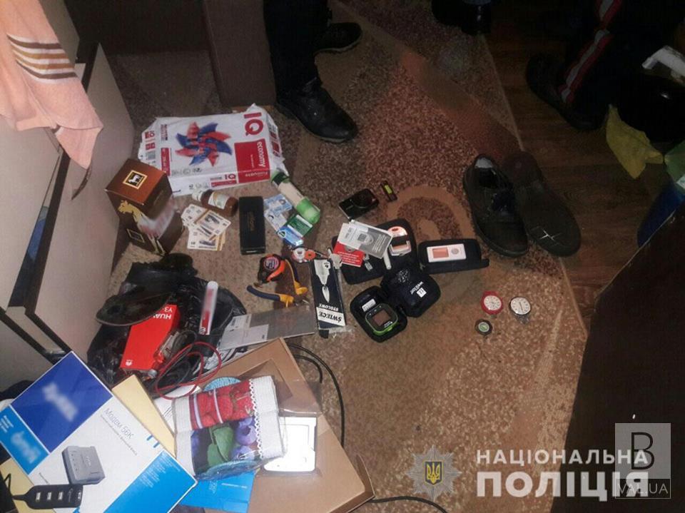 На Черниговщине полиция задержала серийного вора. ФОТО