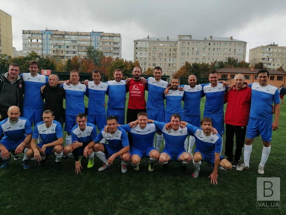 Команда ветеранів «Десна» стала срібним призером Чемпіонату України