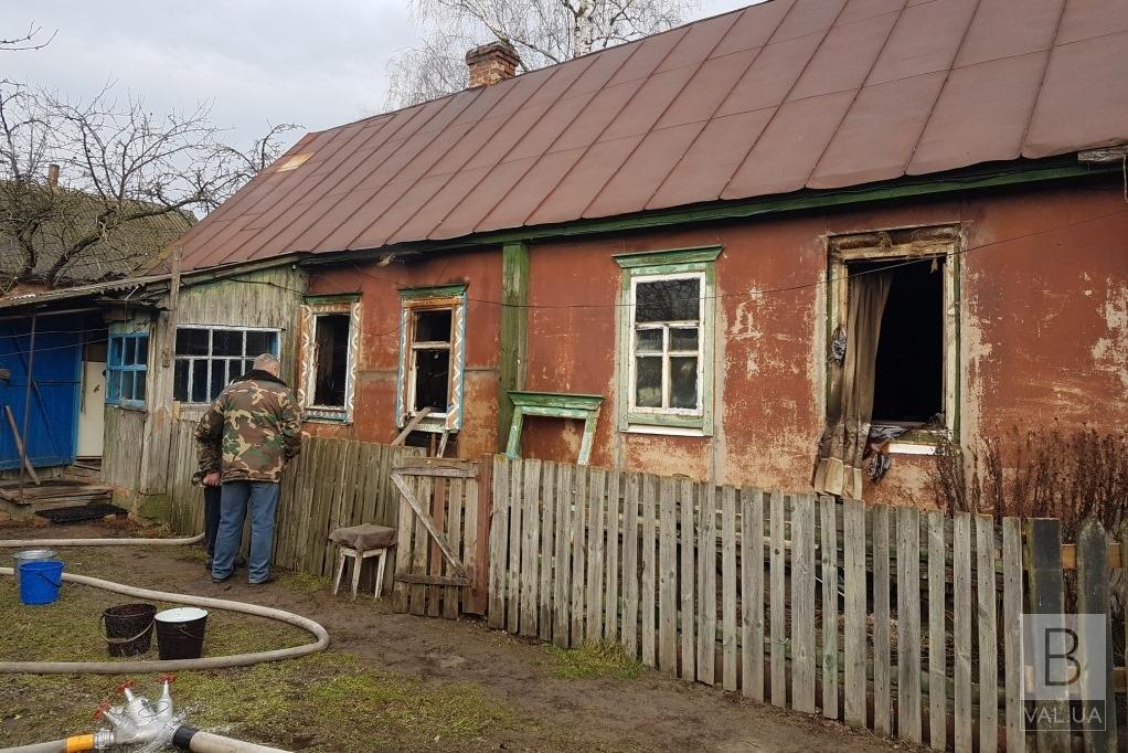 На Городнянщині у власному будинку згорів 92-річний чоловік