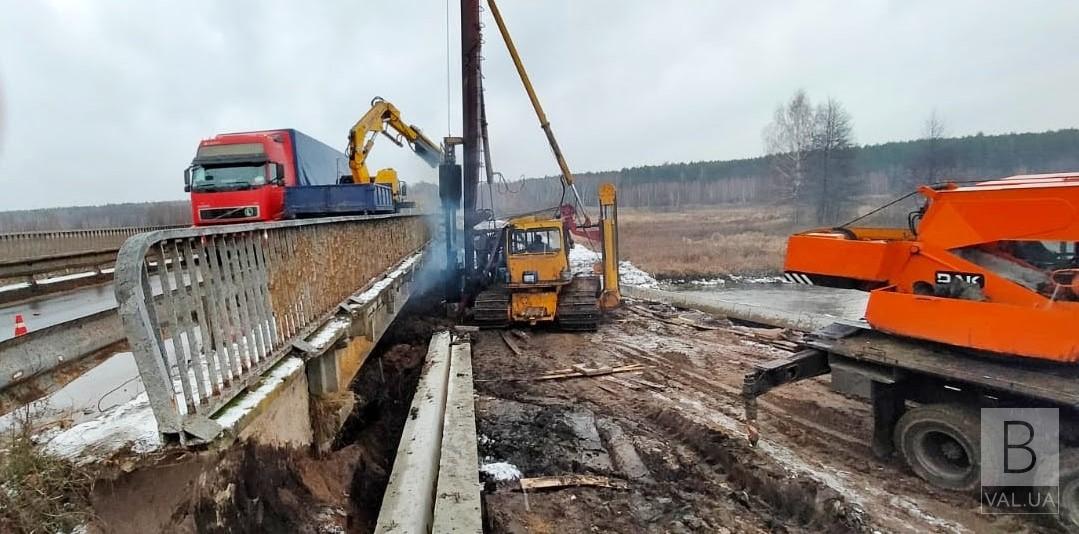 На Городнянщині розпочали ремонт мосту через річку Смяч