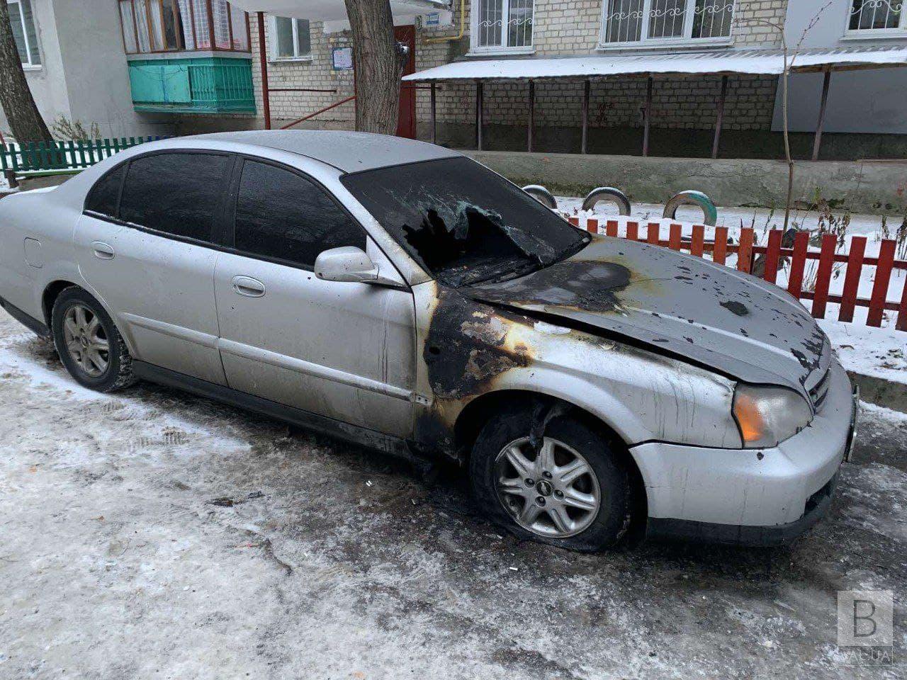 За добу на Чернігівщині горіли дві автівки. ФОТО