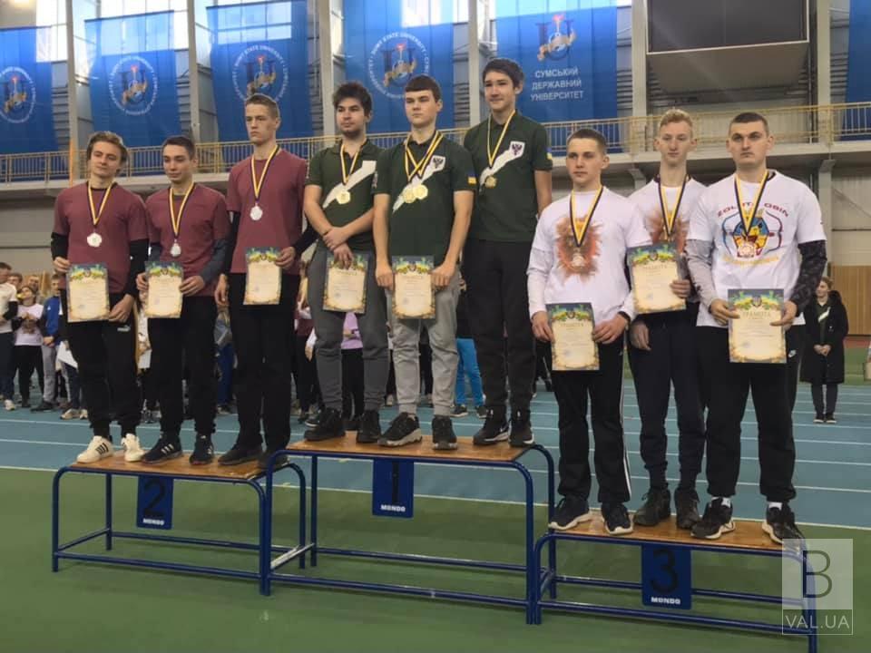 Чернігівські лучники стали чемпіонами України