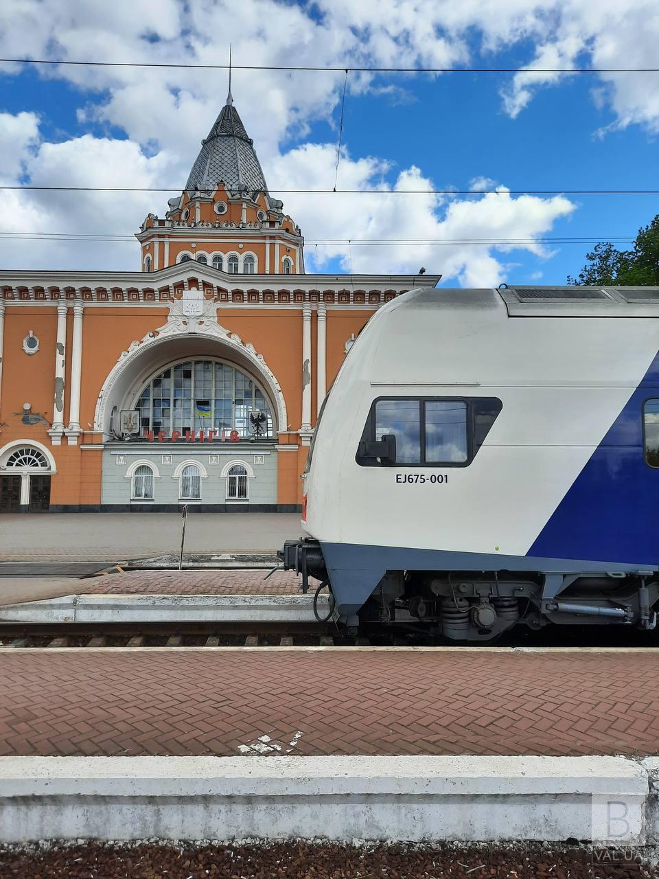 Укрзалізниця запускає електропотяг з Чернігова до столиці та продовжує маршрут до Вінниці