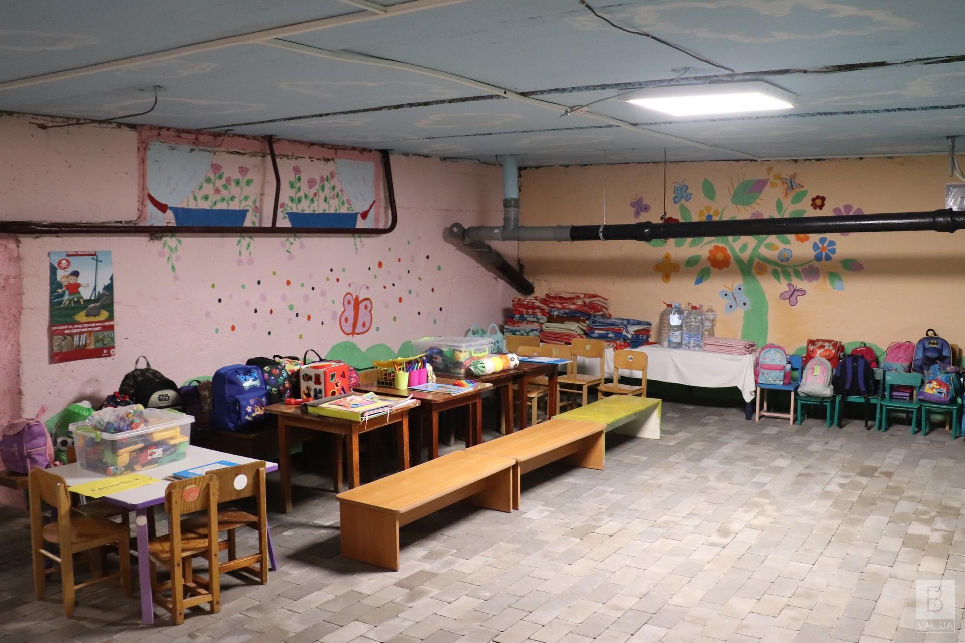 На Чернігівщині понад 85% навчальних закладів обстежили на наявність укриттів