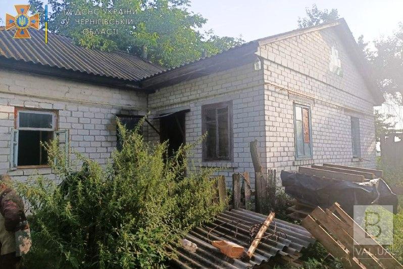 Необережність під час куріння: в Чернігівському районі загинув чоловік. ФОТО