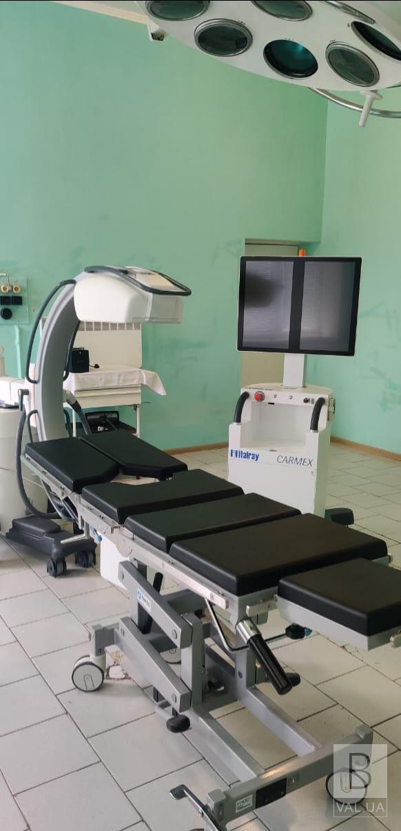 Бобровицька опорна лікарня отримала мобільний цифровий операційний рентгенівський апарат