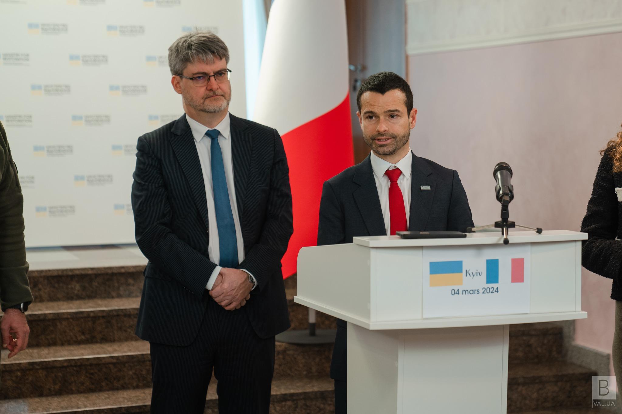 Франція вкладає €5 мільйонів у відновлення Чернігівщини: куди підуть гроші