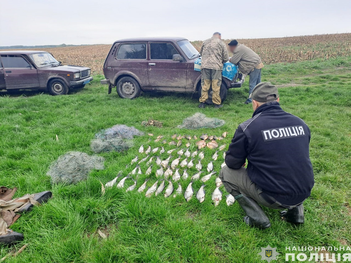 На Чернігівщині браконьєр за 74 рибини заплатить штраф на майже 120 тисяч гривень
