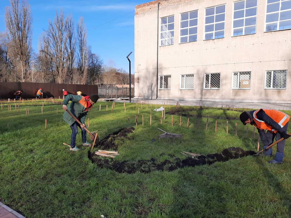 Чернігівські комунальники наводять лад на зелених зонах. ФОТО