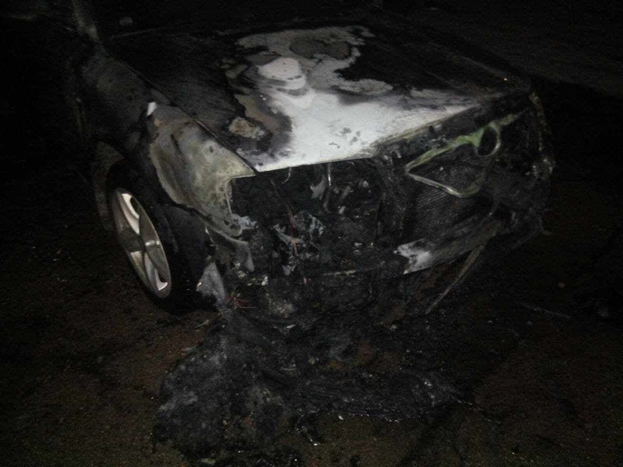 За добу на Чернігівщині горіли дві автівки. ФОТО