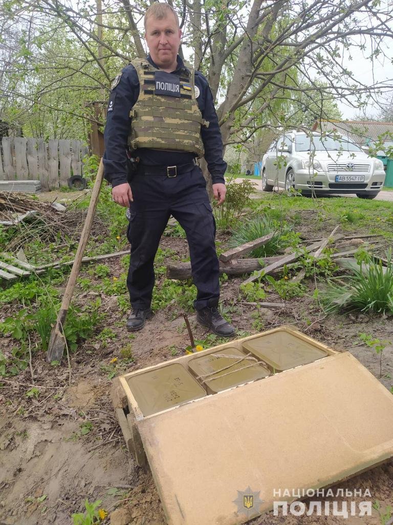 В Іванівській громаді знайшли дві сховки з російськими боєприпасами. ФОТО