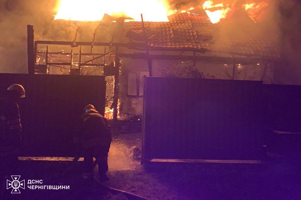 Пожежа в селі у Чернігівському районі забрала життя 70-річної жінки. ФОТО