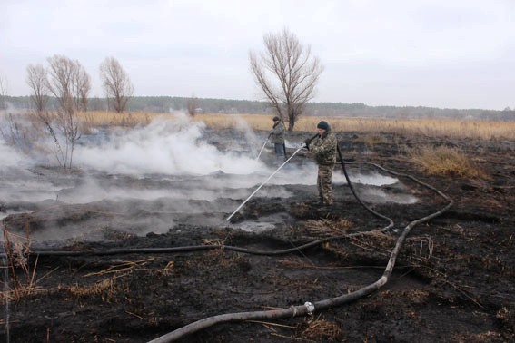 Зворотний відлік: у регіоні залишилось погасити один гектар торфу