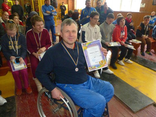 У Чернігові провели чемпіонат області з пауерліфтингу серед спортсменів з ураженням опорно-рухового апарату