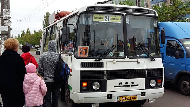 21 автобусу у Чернігові - бути