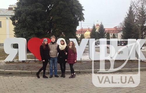 Черниговские студенты изучали границы Украины