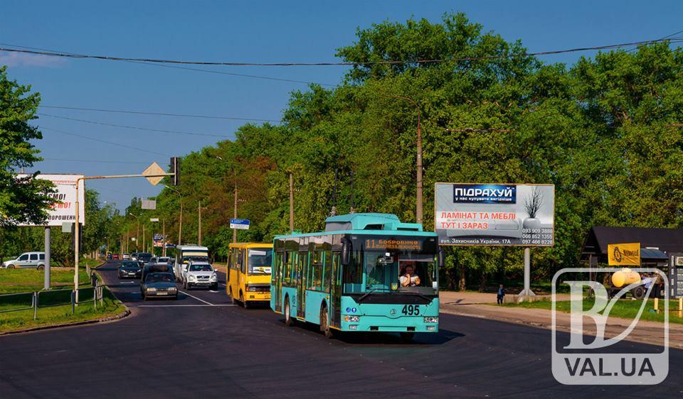 Рух тролейбусів по вулиці Незалежності вже відновлено