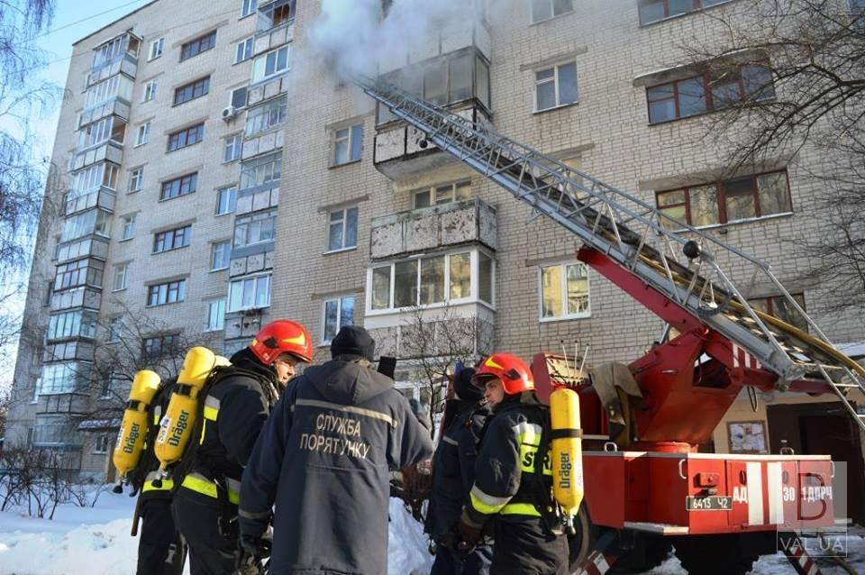 Подробности пожара на Пухова: есть пострадавшие. ФОТО