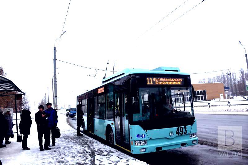 Чернігівці пропонують продовжити маршрут 11-го тролейбусу