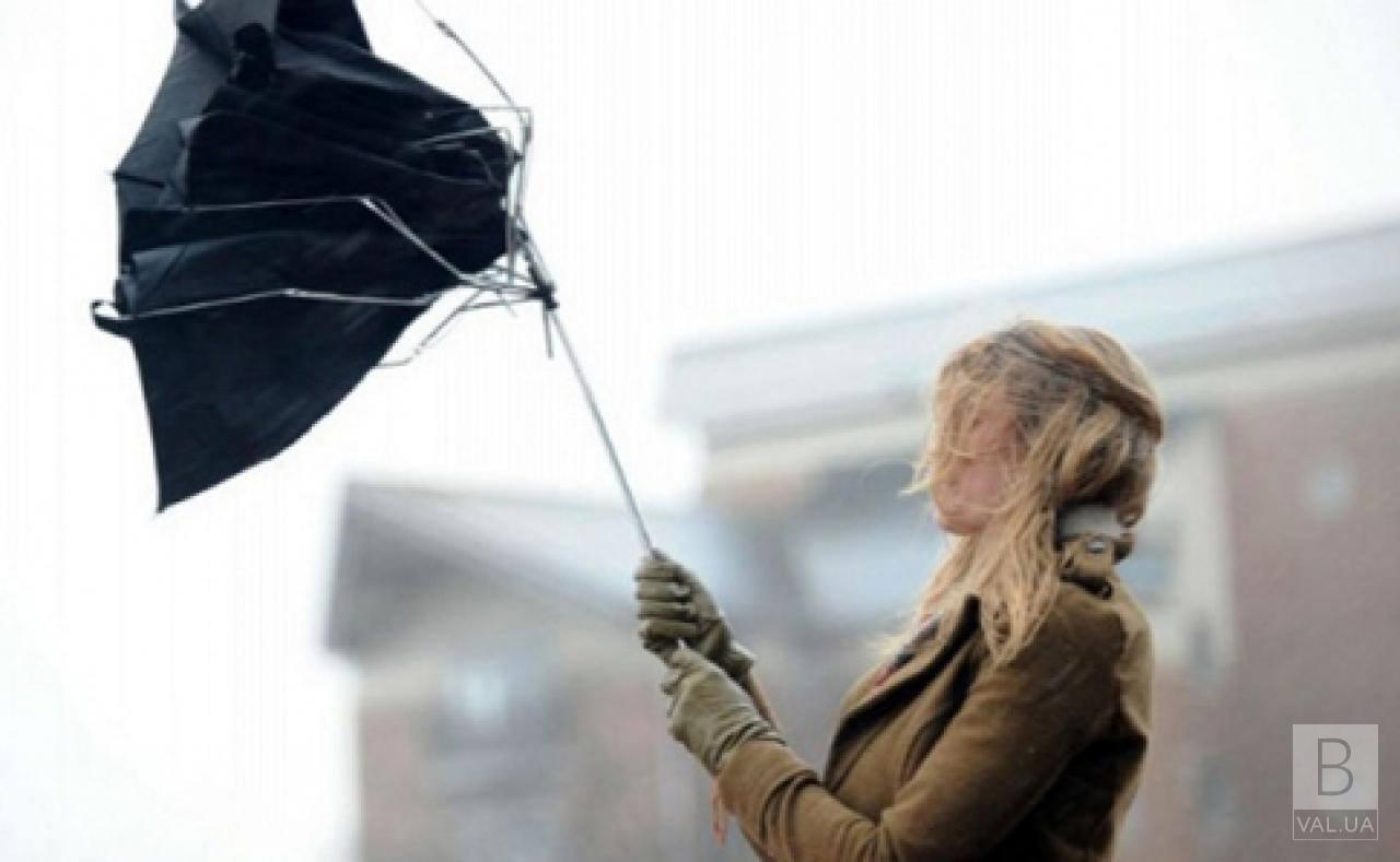 Сильный ветер и дождь: на Черниговщине объявили штормовое предупреждение