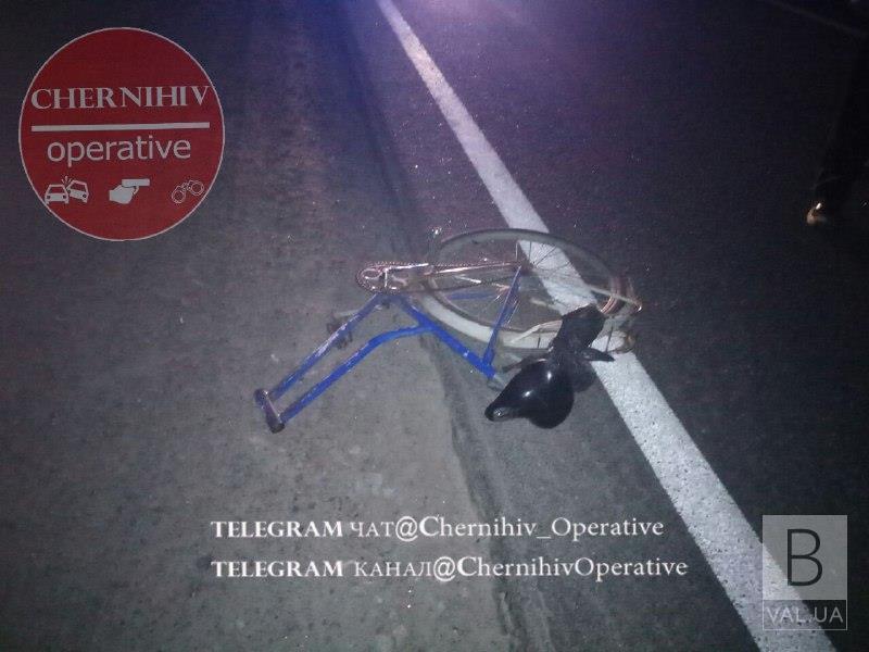 У Іванівці водій «жигуля» збив п’яного велосипедиста. ФОТОфакт
