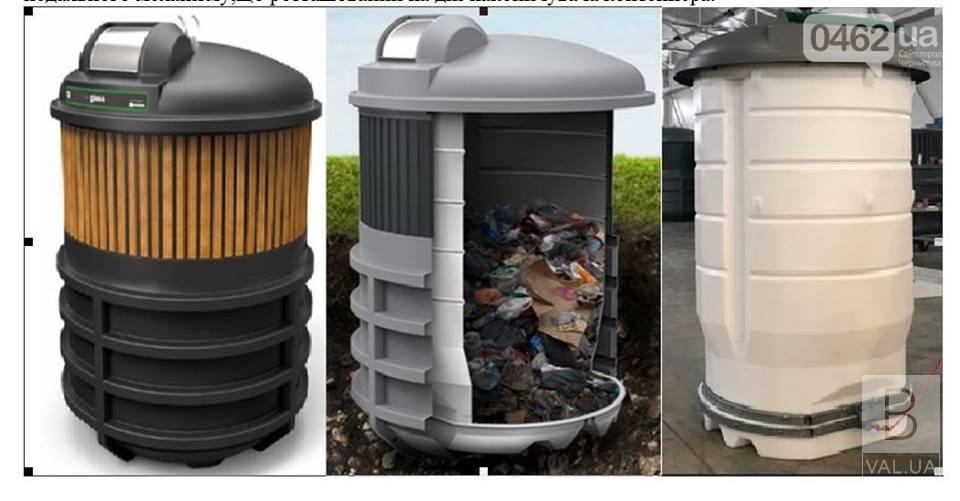У Чернігові встановлять сміттєві контейнери, які самі контролюватимуть рівень сміття