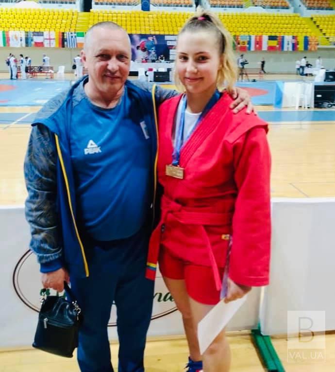 Спортсменка из Черниговщины победила на Чемпионате Европы по самбо