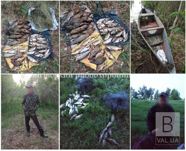 На Чернігівщині за один день браконьєри «нарибалили» майже на вісім тисяч гривень