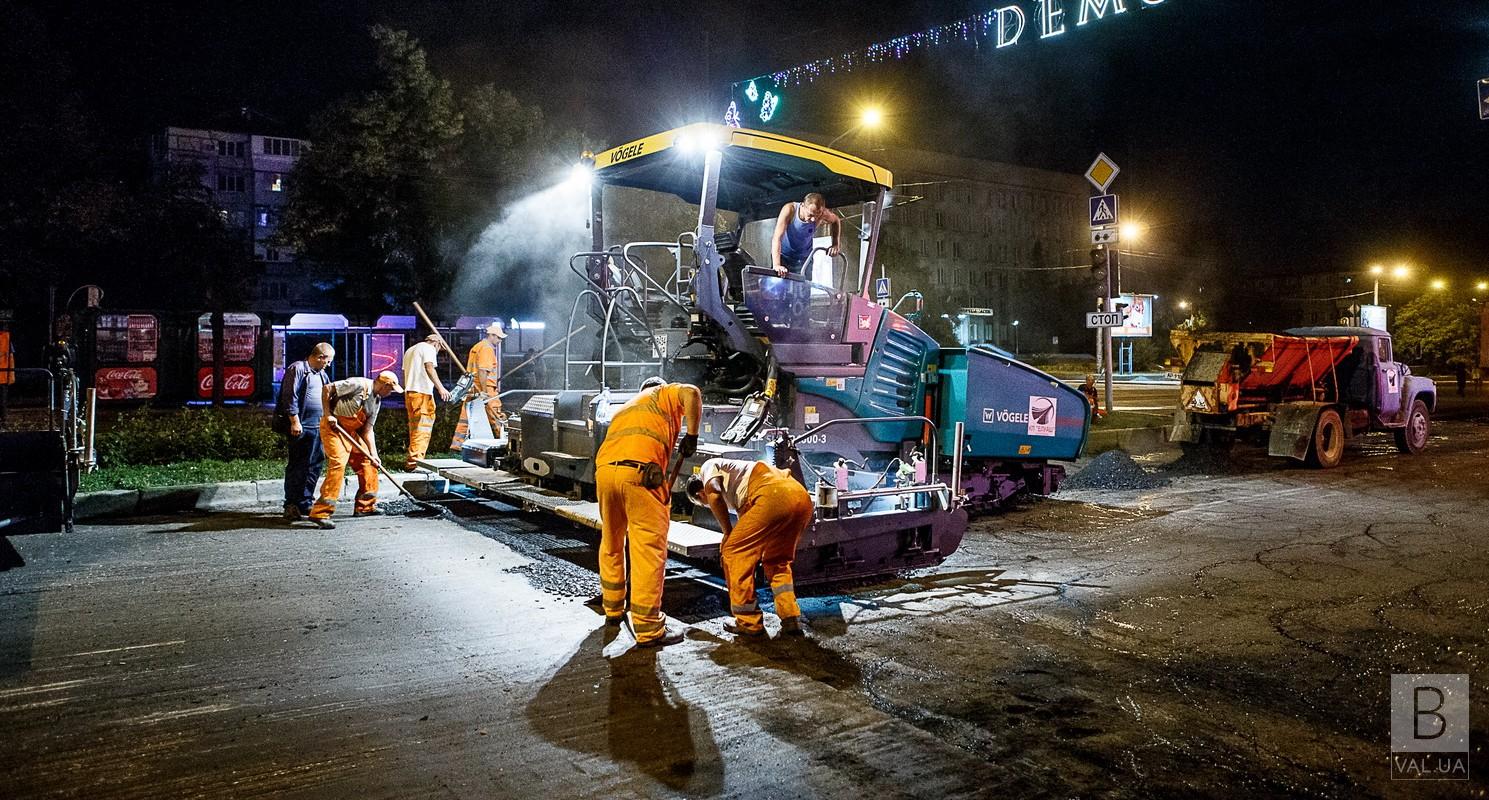 Черниговец предлагает ввести «ночной режим» ремонта дорог