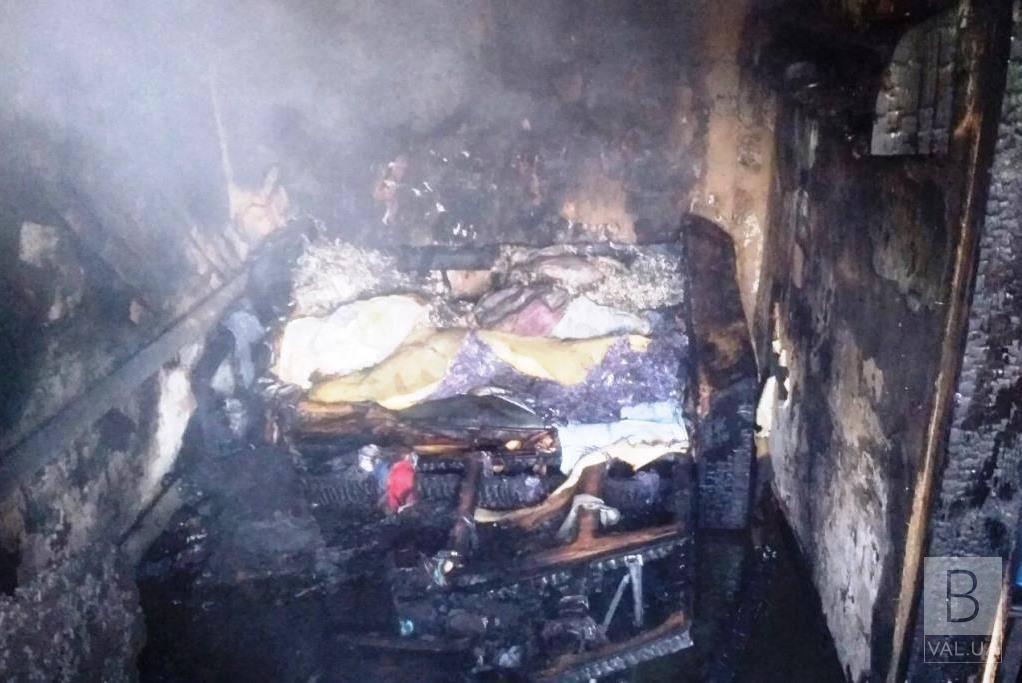 На Черниговщине во время пожара погибли супруги. ФОТО