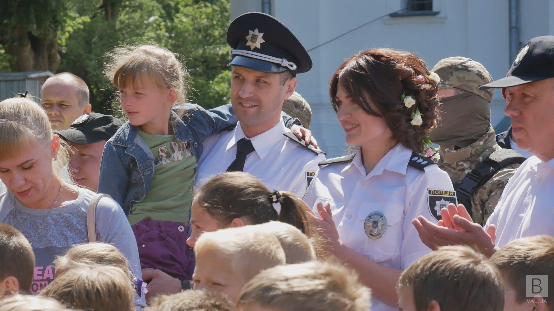 Правоохранители Чернигова в этом году скромнее празднуют День Национальной полиции ВИДЕО