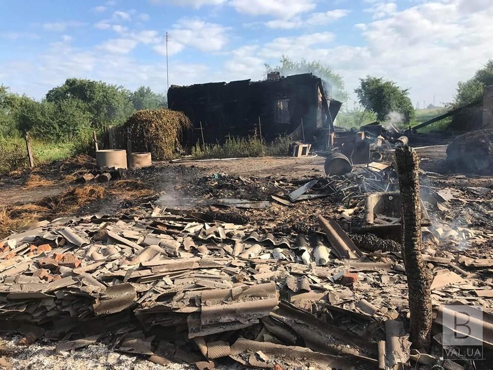 Погорільці з Чернігівщини потребують допомоги: вони втратили житло
