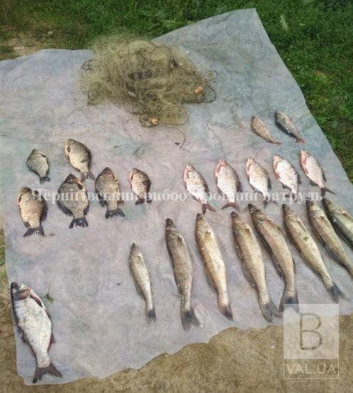 На Черниговщине разоблачили браконьера с 11 кг незаконно добытой рыбы