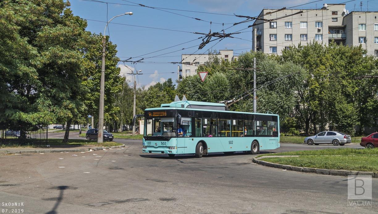 В Чернигове будет работать новый троллейбусный маршрут