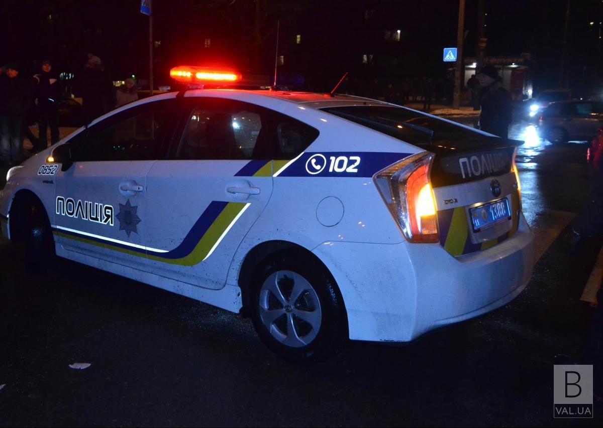 В Чернигове пьяный водитель устроил гонки с патрульными ВИДЕО