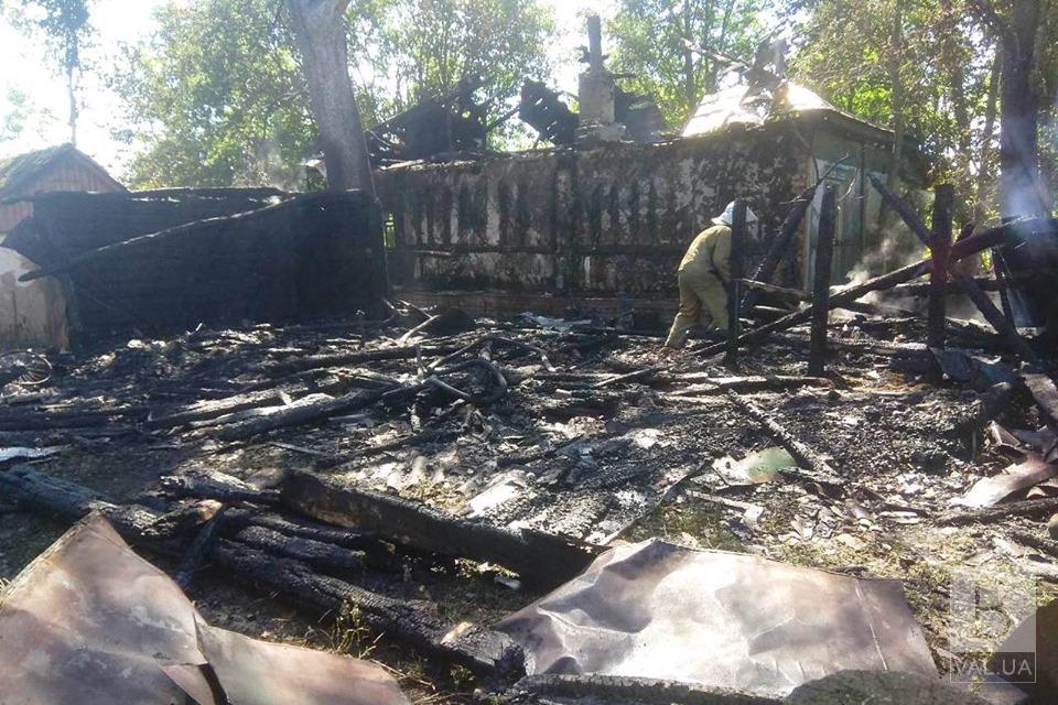 На Коропщині дитячі пустощі з вогнем призвели до пожежі. ФОТО