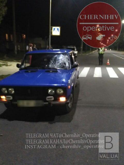 На Шевченко водитель легковушки сбил пешехода. ФОТОфакт