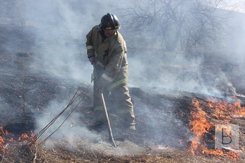Неприємний запах в Чернігові спровокований пожежами трави 
