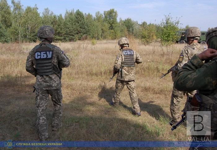 На Черниговщине состоялись плановые контрдиверсионные командно-штабные учения. ФОТО