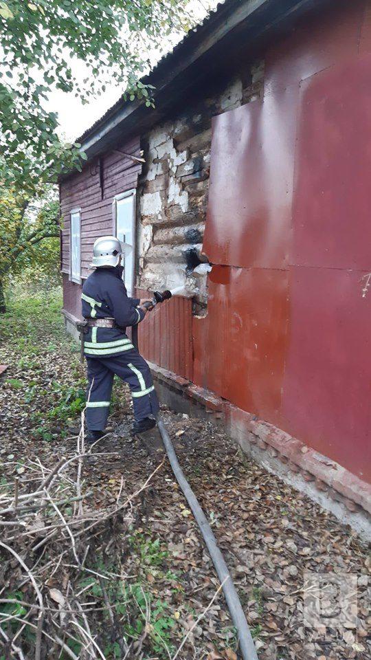 В Куликовском районе из-за неисправного печного отопления горел дом