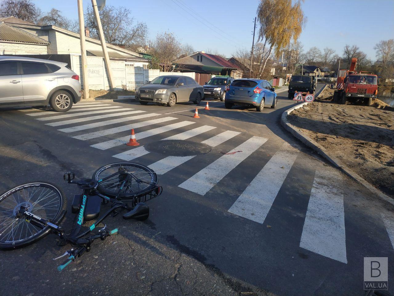 На перехресті вулиць Київської та Боднарука збили велосипедиста