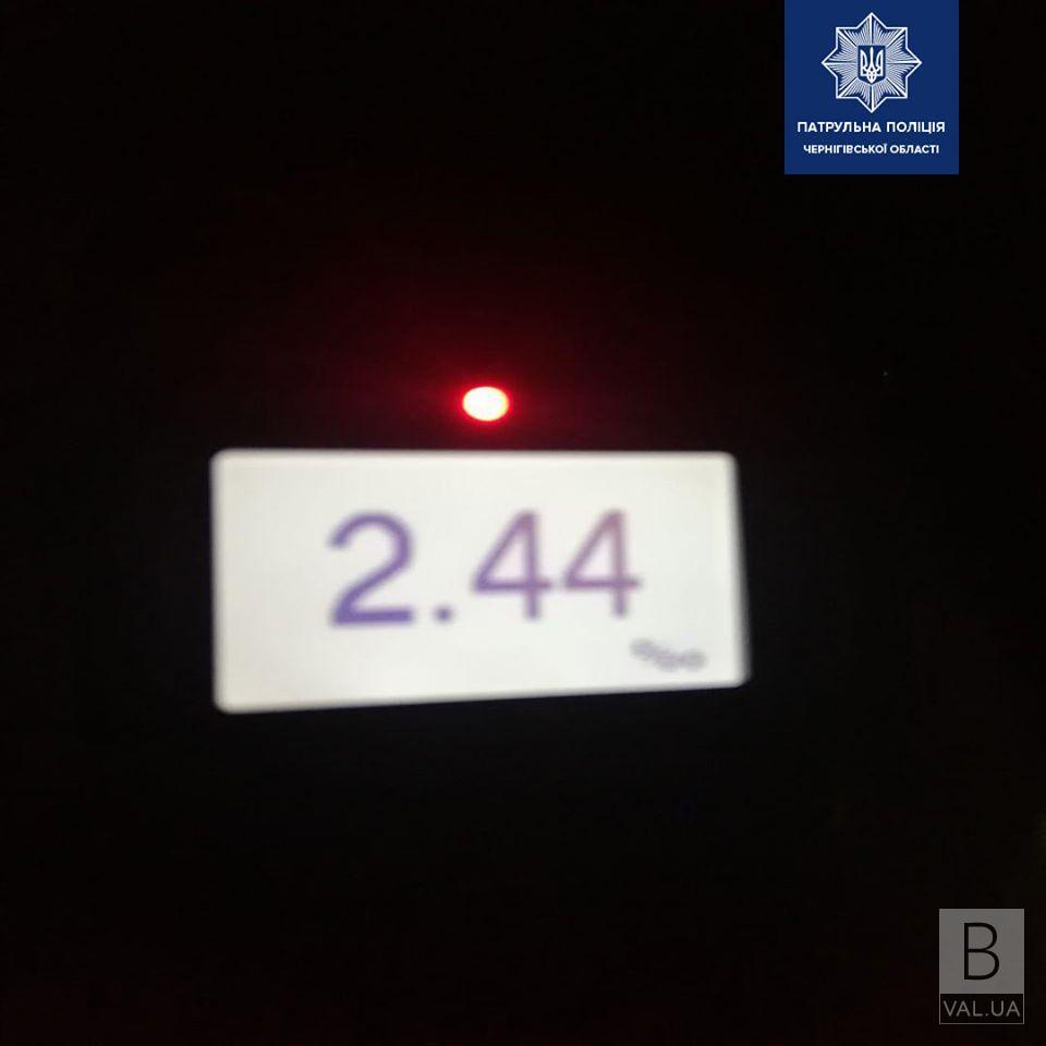 В Чернигове за выходные поймали 12 нетрезвых водителей. ФОТО