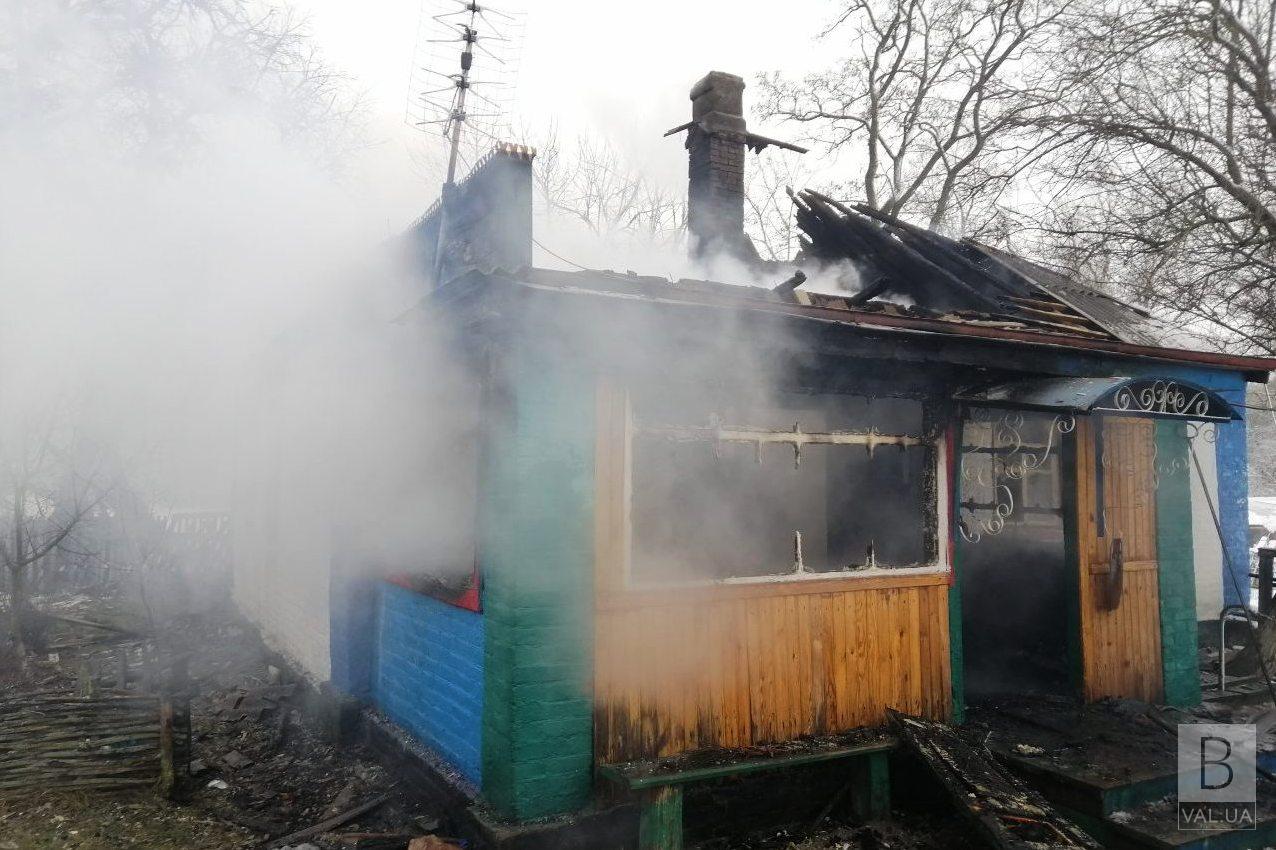 На Черниговщине во время пожара погибла 82-летняя женщина