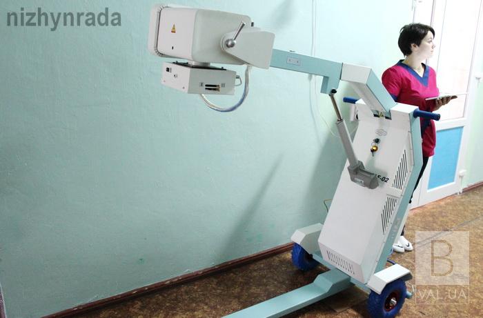 В Нежинской центральной городской больнице появился современный передвижной рентгенаппарат. ФОТО