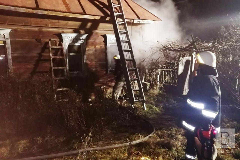 В Горностаевке в собственном доме во время пожара погибла 61-летняя женщина. ФОТО
