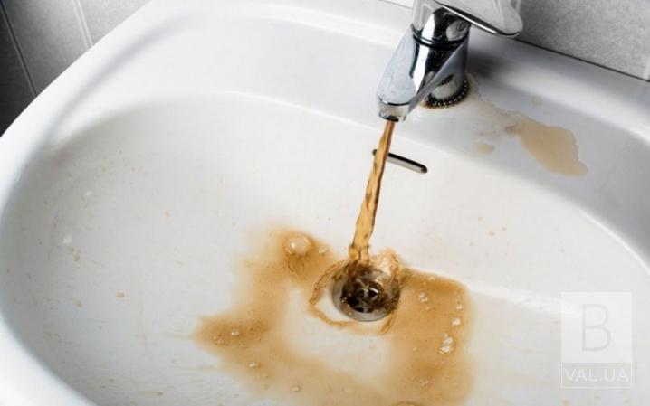 Черниговцев предупреждают о возможном ухудшении качества воды на нескольких улицах города