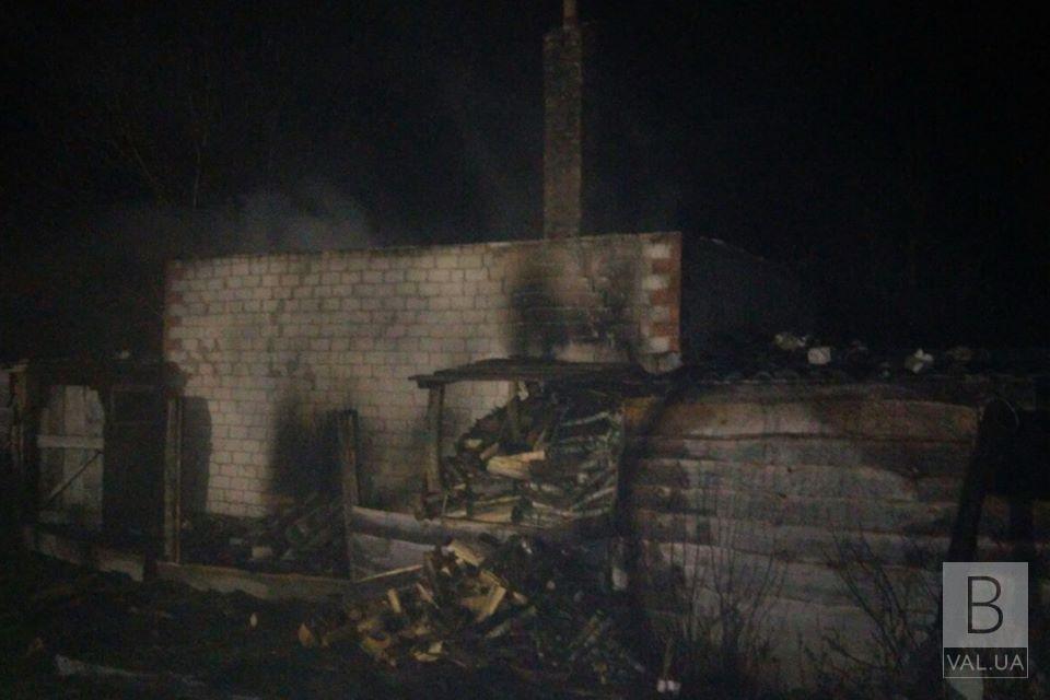 В Черниговском районе после пожара в дачном доме нашли два трупа. ФОТО