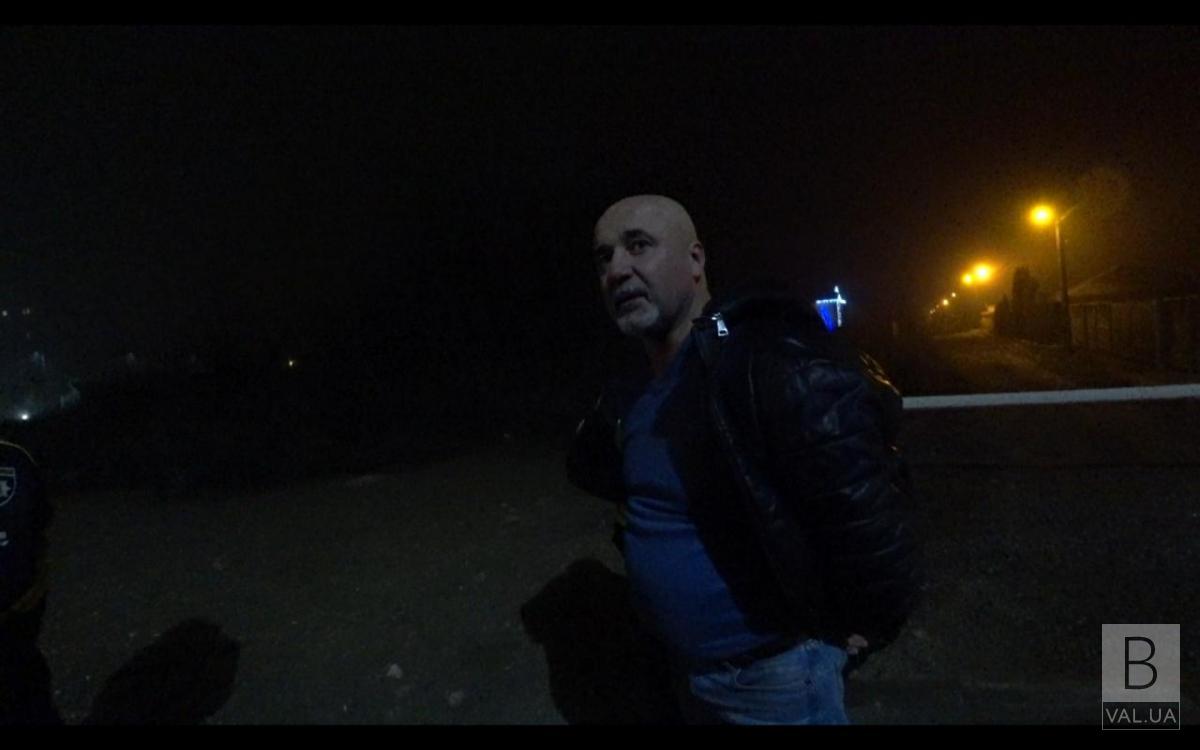 В Киеве пьяным за рулем задержали бывшего начальника Черниговского ГАИ. ФОТО